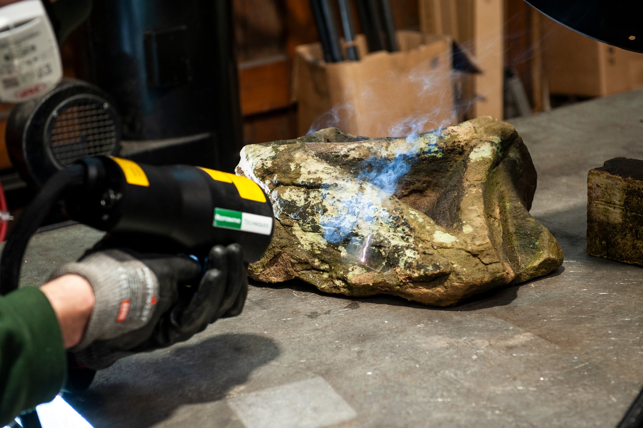 ThermaLase 200W laser in use